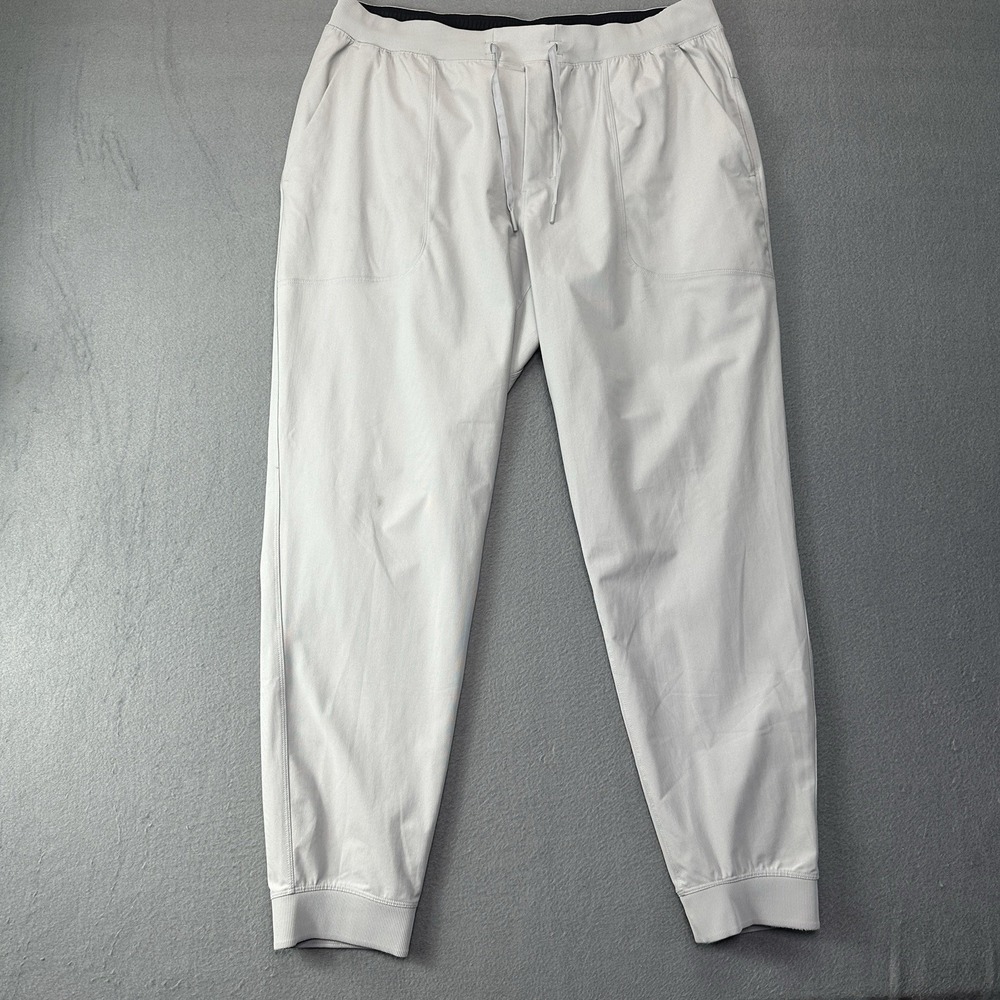 Lululemon ABC Jogger Mens XXL Feather Gray Warpstreme Performance Pants LM5AQLT